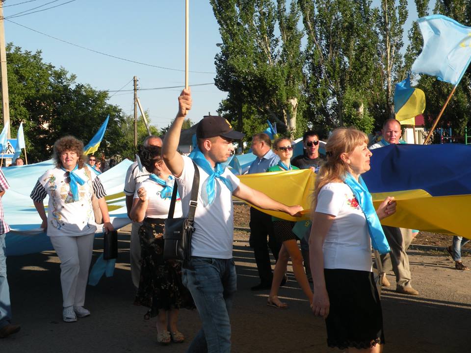 На Херсонщині відзначили День кримськотатарського прапору