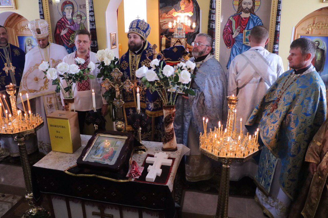 На Херсонщині відбулась Літургія з нагоди свята Благовіщення Пресвятої Богородиці