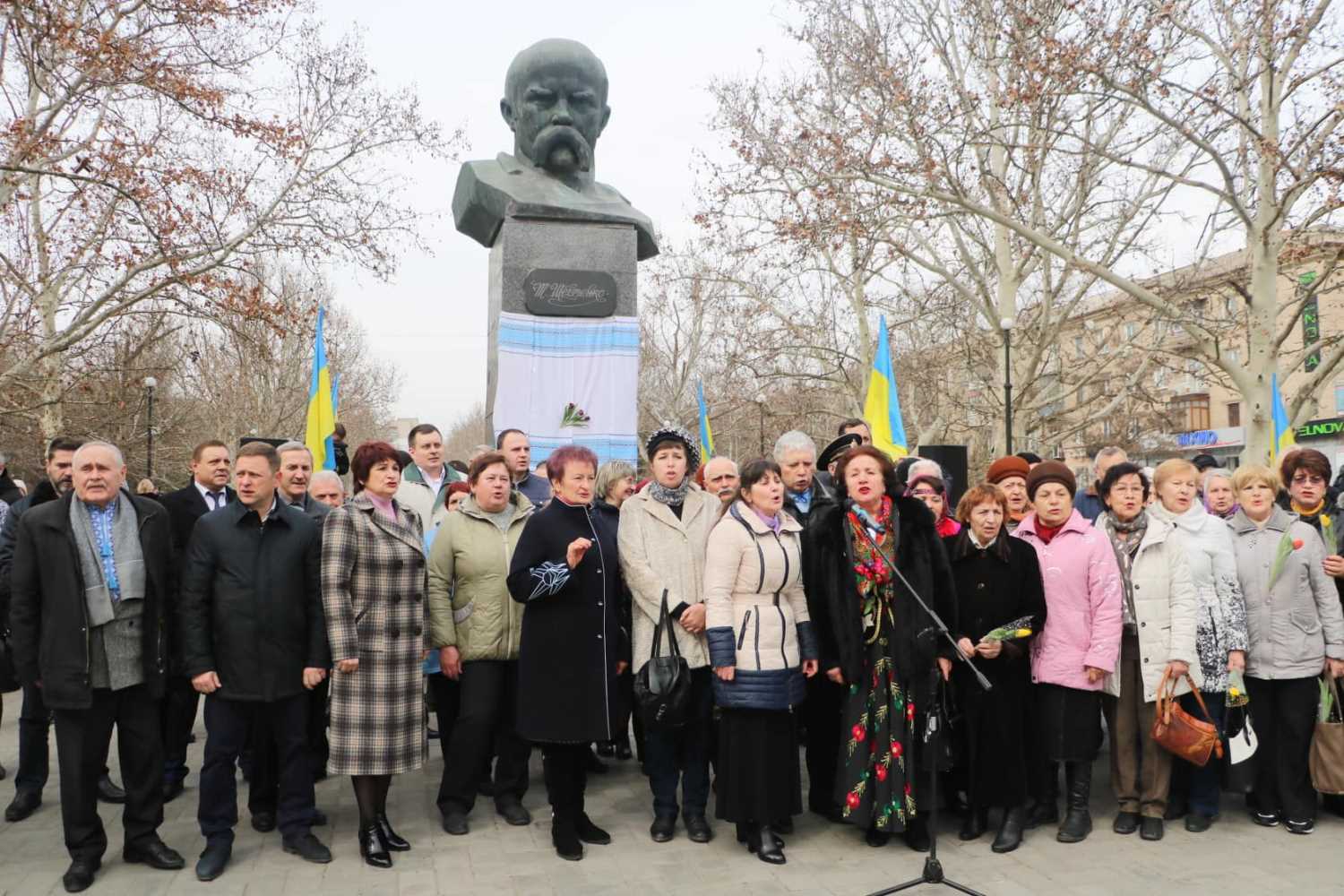 В Херсоне отметили годовщину со дня рождения Тараса Шевченко