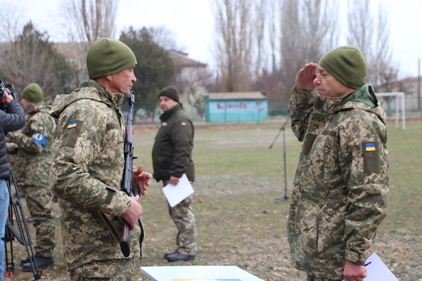 72 военнослужащих сегодня приняли присягу в Скадовском районе