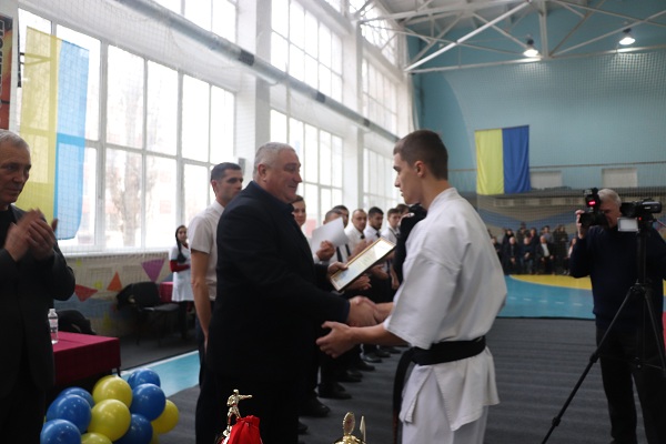 В Херсоне наградили победителей Чемпионата Европы по киокушин каратэ