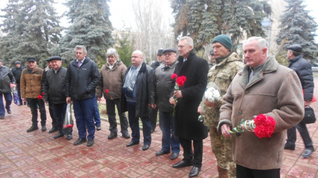 У Скадовську відзначили День вшанування учасників бойових дій на території інших держав та 29-у річницю виведення військ з Афганістану
