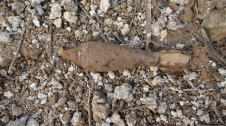 Херсонські сапери знищили артилерійський снаряд часів Другої світової війни