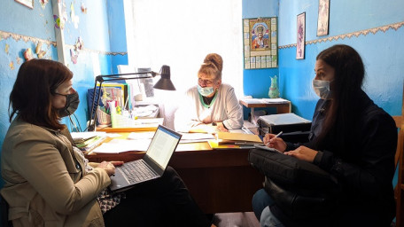 Координатори проєкту «Діємо для здоров’я» познайомилися з роботою амбулаторії та ліцею у Чорнобаївці