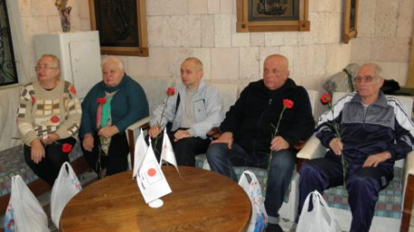 В обласному госпіталі інвалідів та ветеранів війни привітали ліквідаторів аварії на ЧАЕС