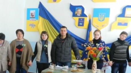 У Нижньосірогозькому районі відбулась зустріч учнів з учасником бойових дій в зоні антитерористичної операції
