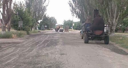 Ремонтні роботи автодороги Високопілля – Архангельське розпочато вчасно