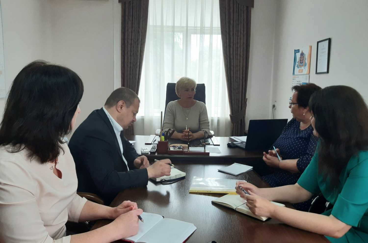 У Бериславській РДА відбулася нарада щодо обговорення можливостей по залученню коштів державного бюджету та міжнародної технічної допомоги