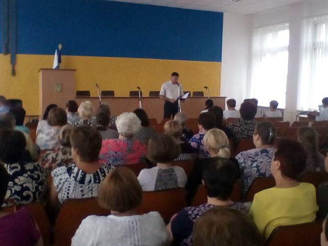 У Горностаївці відбулися урочисті збори з нагоди Дня Конституції України