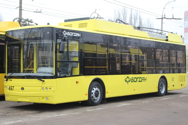 Міський тролейбусний парк поповнено новими одиницями електротранспорту