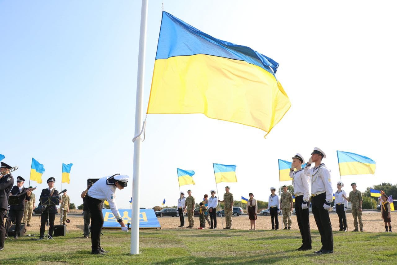 Україно, ти у мене єдина! На Херсонщині відсвяткували День Державного прапора