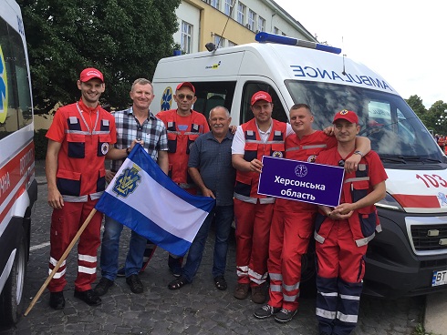 Команда екстреної медичної допомоги Херсонщини – призер змагань з міжнародною участю