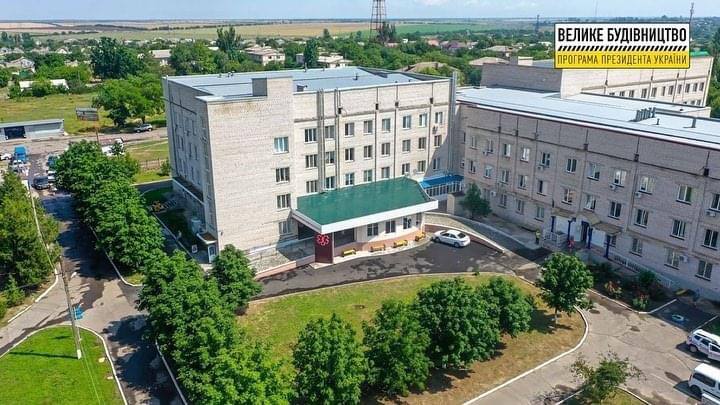Велике будівництво: приймальне відділення екстреної медичної допомоги КНП "Бериславська ЦРЛ"