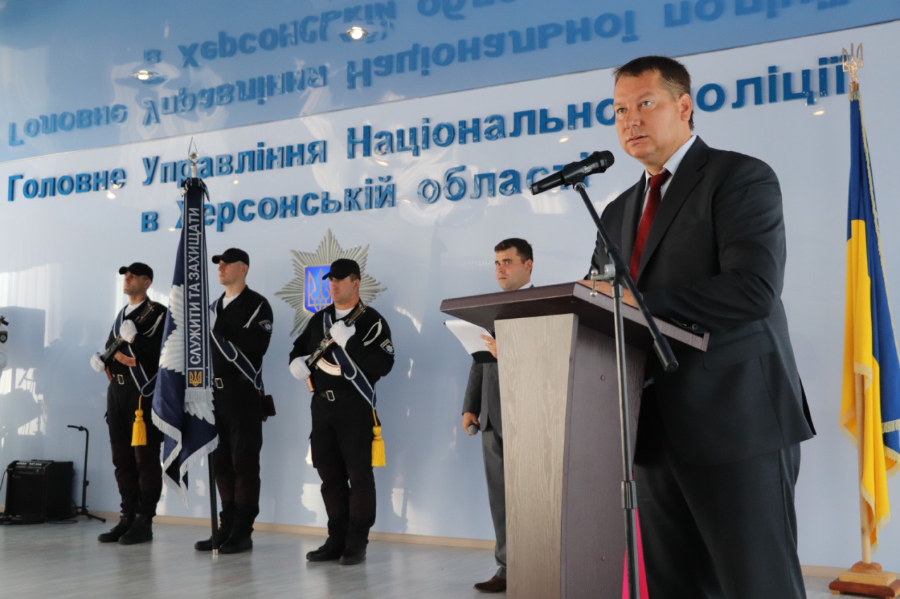 Андрій Гордєєв привітав працівників національної поліції з професійним святом
