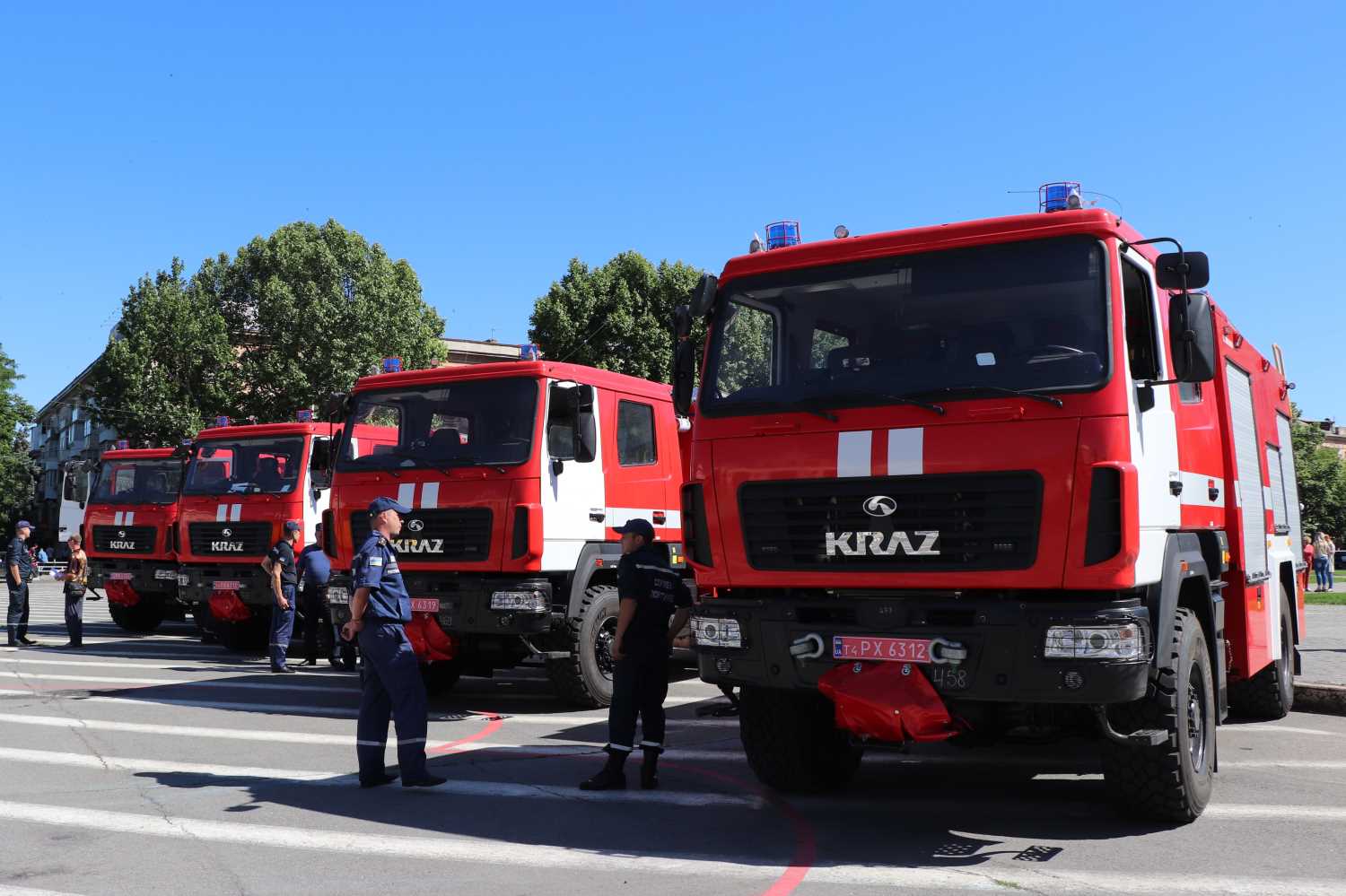 Херсонщина отримала нові пожежні автомобілі