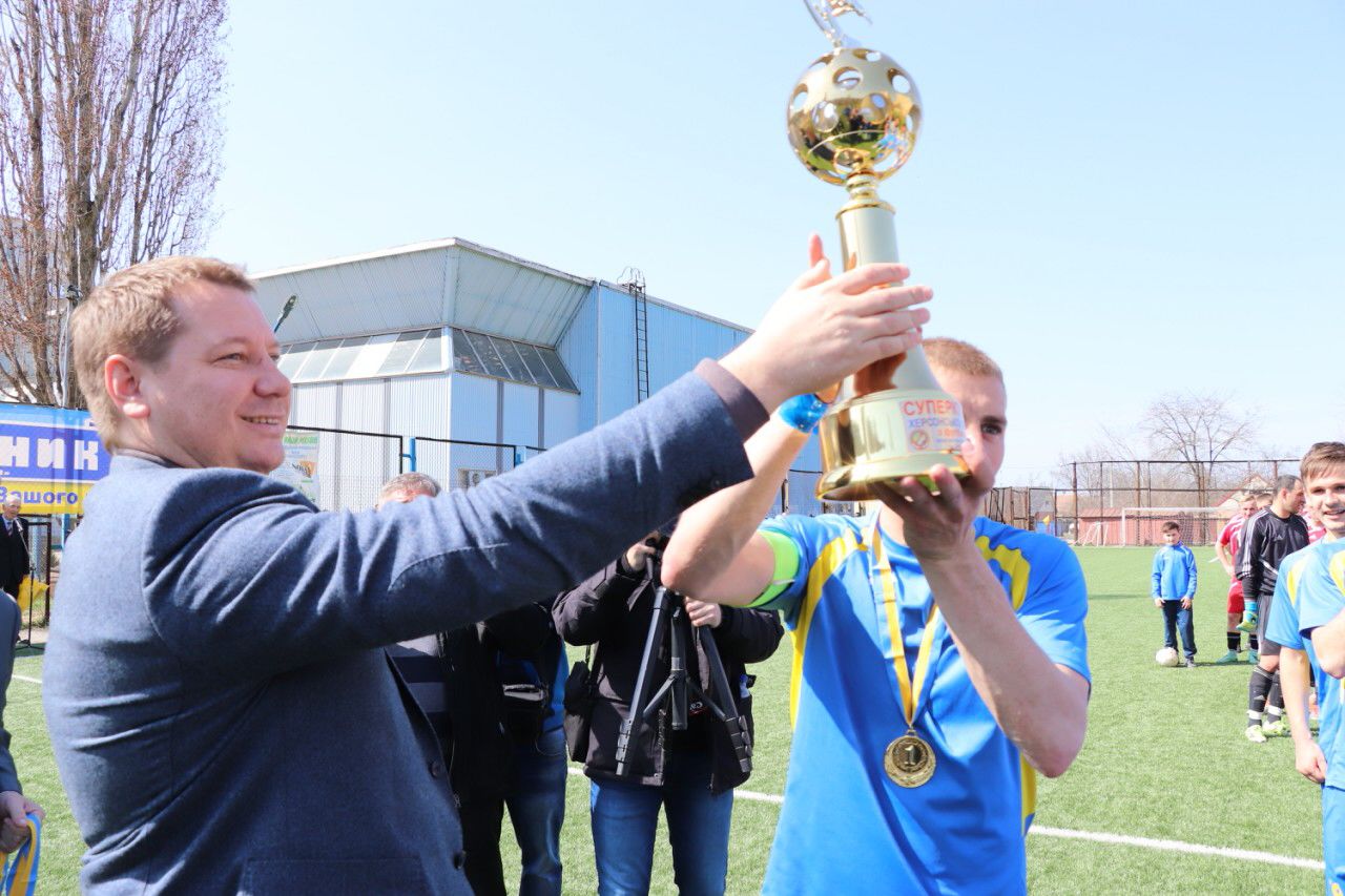 Андрій Гордєєв привітав переможців Суперкубку з футболу