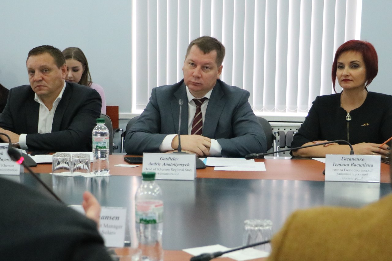Андрій Гордєєв провів технічну нараду щодо будівництва нової СЕС