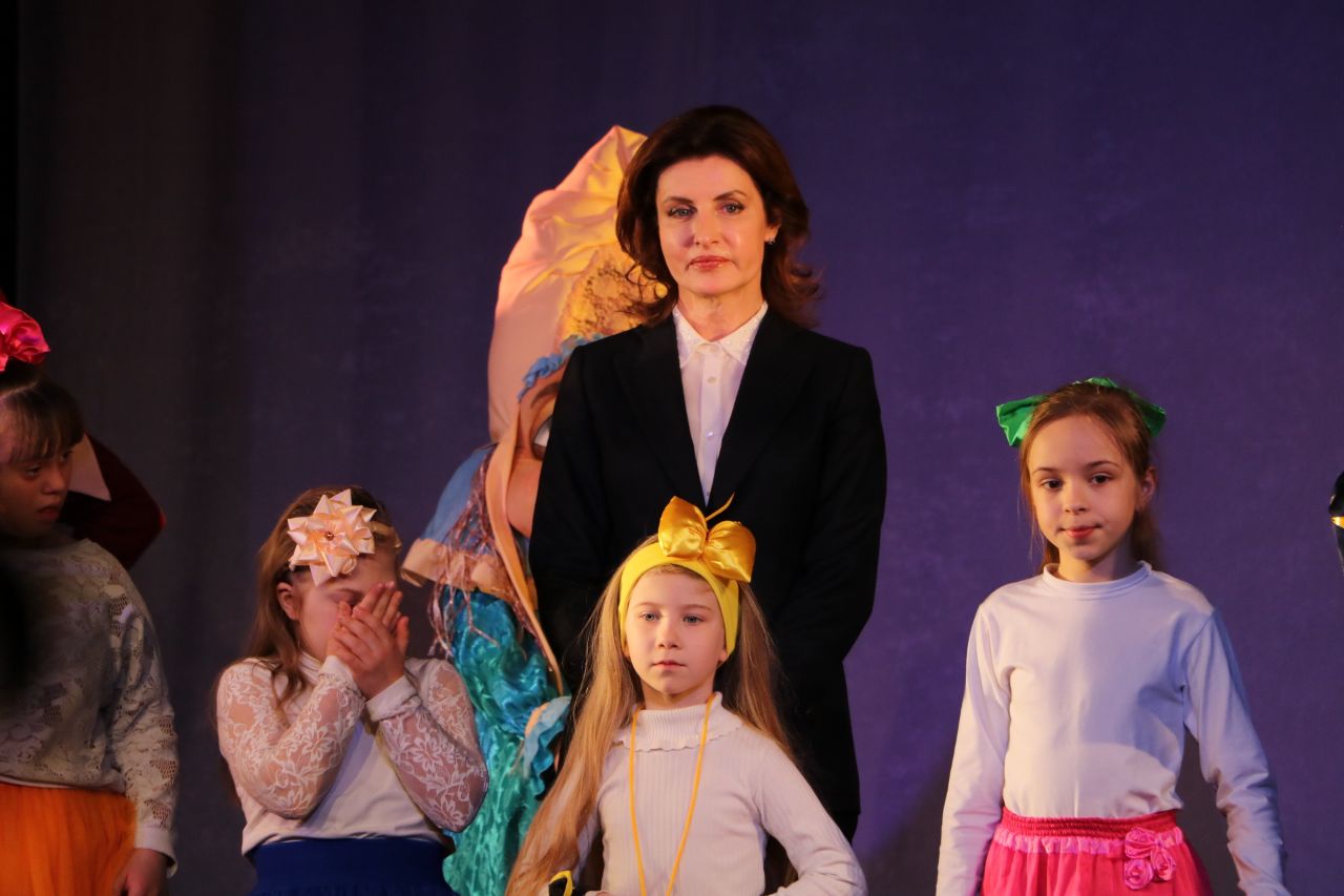 Марина Порошенко привітала сонячних дітей Херсонщини з 5-річним ювілеєм