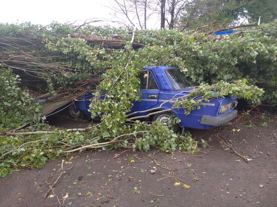 В Херсонской области ликвидируют последствия недавнего урагана