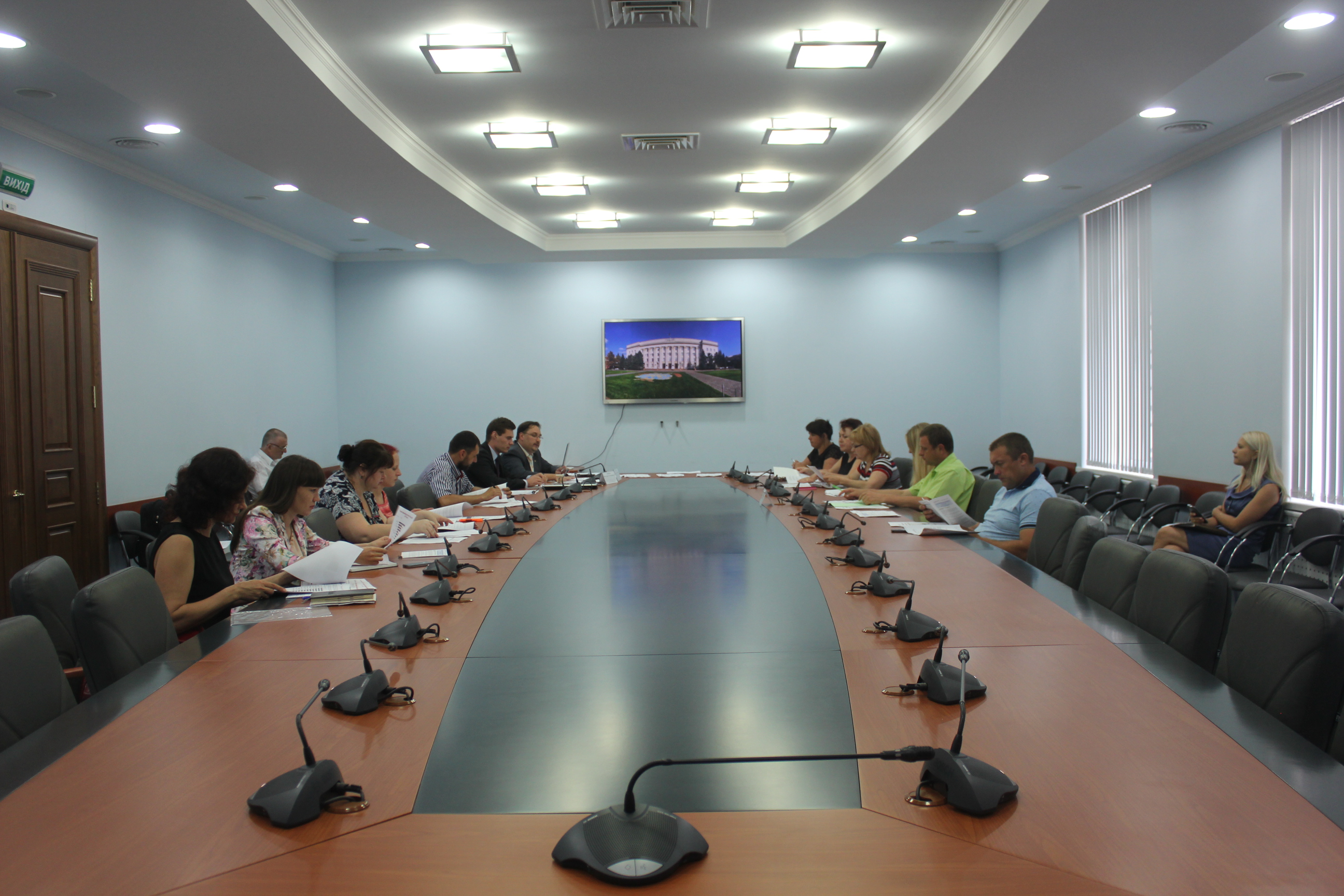 В облдержадміністрації відбулось засідання робочої групи з розроблення експортного профілю області