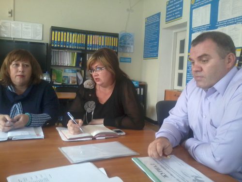 Центр допомоги учасникам АТО в Горностаївському районі заслухав питання стану роботи та визначив основні напрямки подальшої роботи