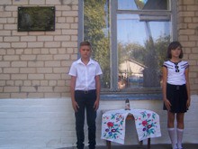 У Милівській загальноосвітній школі І-ІІІ ступенів Бериславщини відкрито меморіальну дошку загиблому герою