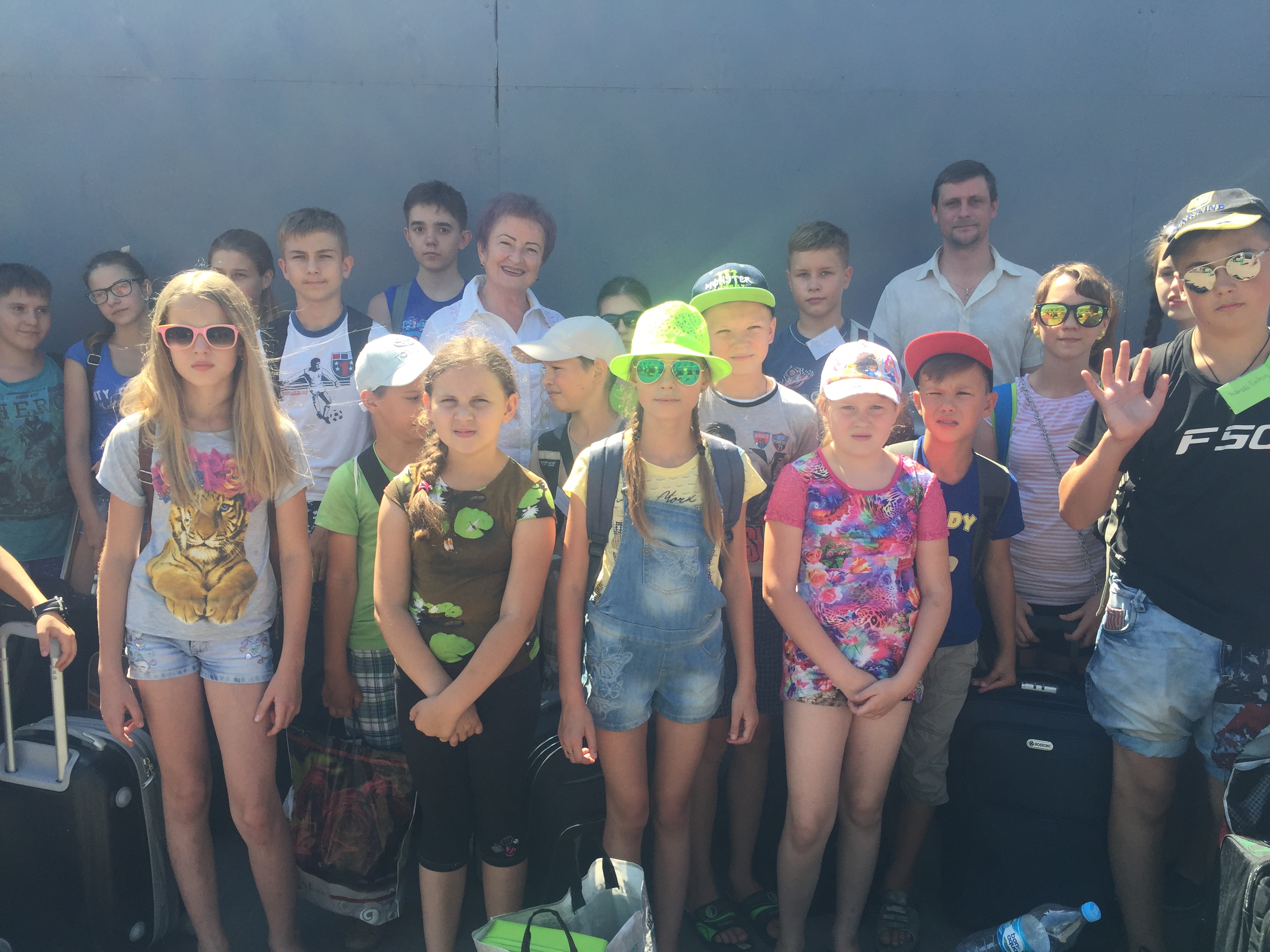 Херсонщина зустріла дітей з Луганської та Донецької областей, які приїхали на відпочинок