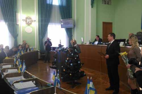 На сесії обласної ради відзначили депутатів