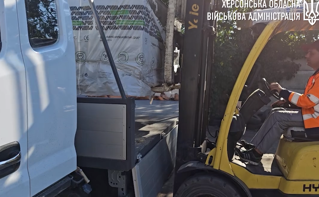 22 тони гуманітарного вантажу з будівельними матеріалами відправили до Новорайської громади