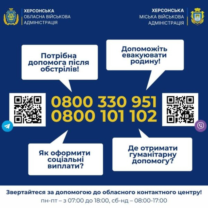 Єдина система контакт-центру Херсонщини